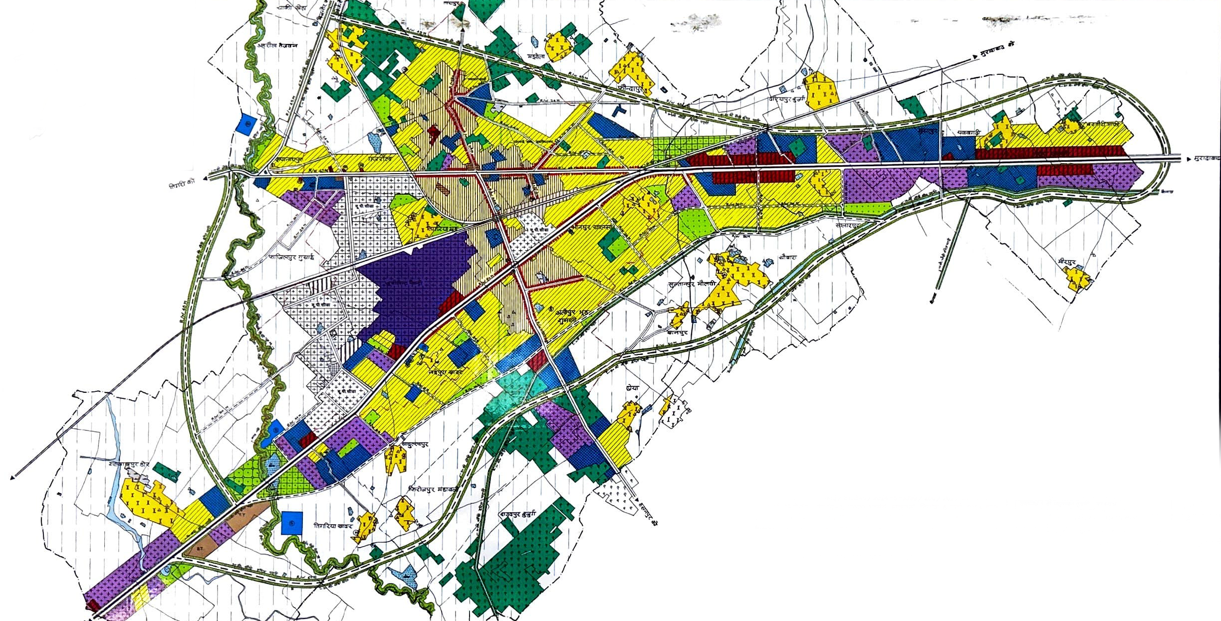 Gajraula Masterplan 2031 Map